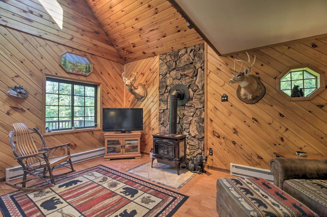 Lake Placid Chalet Deck And Forest Views! Bagian luar foto