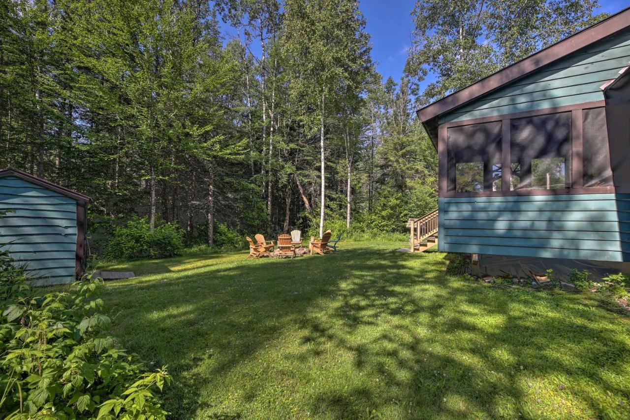 Lake Placid Chalet Deck And Forest Views! Bagian luar foto