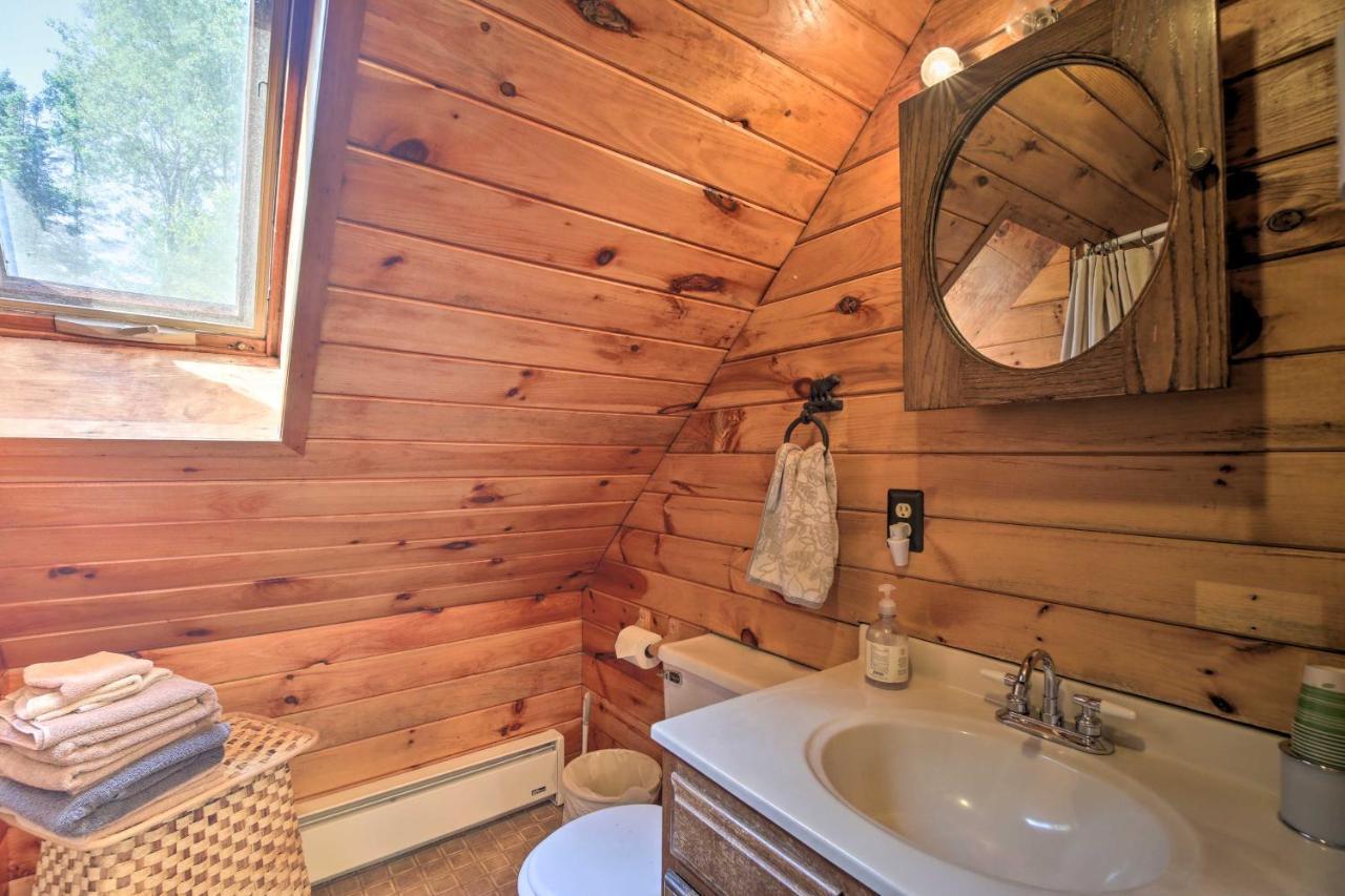 Lake Placid Chalet Deck And Forest Views! Bagian luar foto