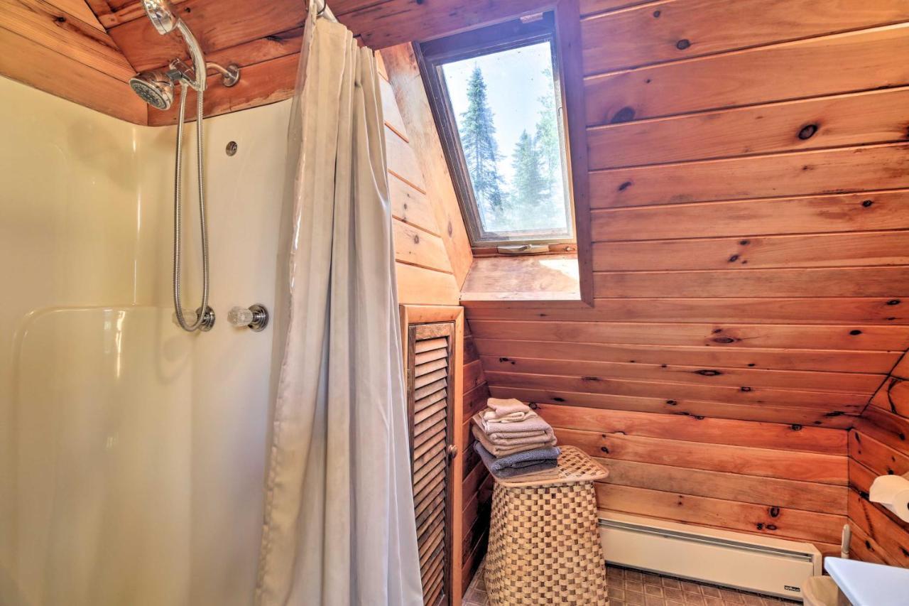 Lake Placid Chalet Deck And Forest Views! Bagian luar foto